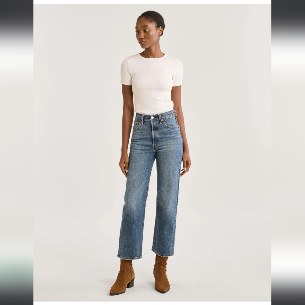 Levi's Ribcage Straight Ankle